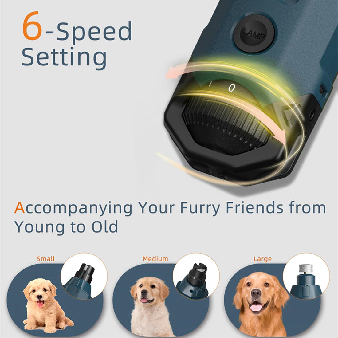 PawyZie Dog Nail Grinder