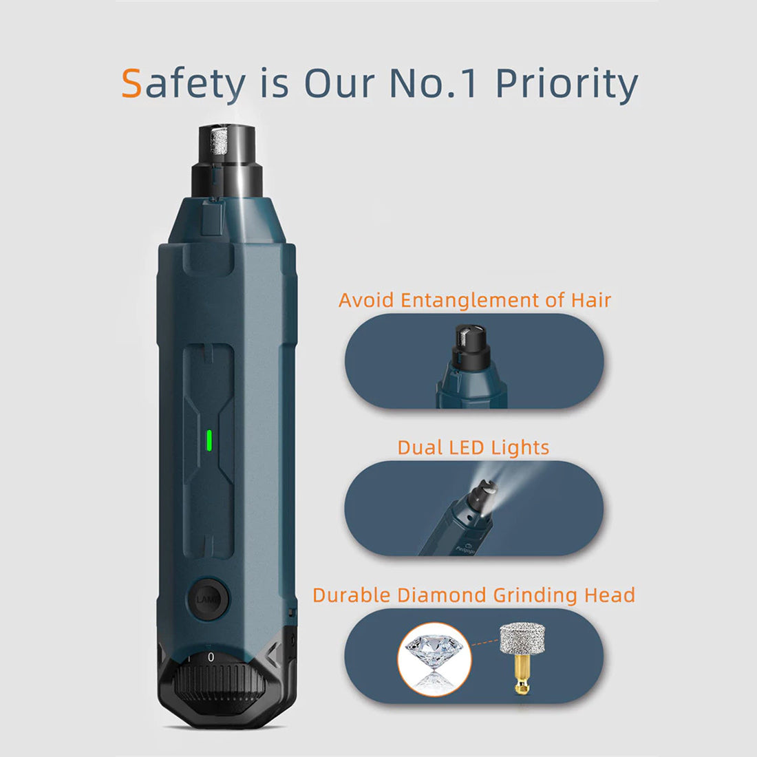 PawyZie Dog Nail Grinder