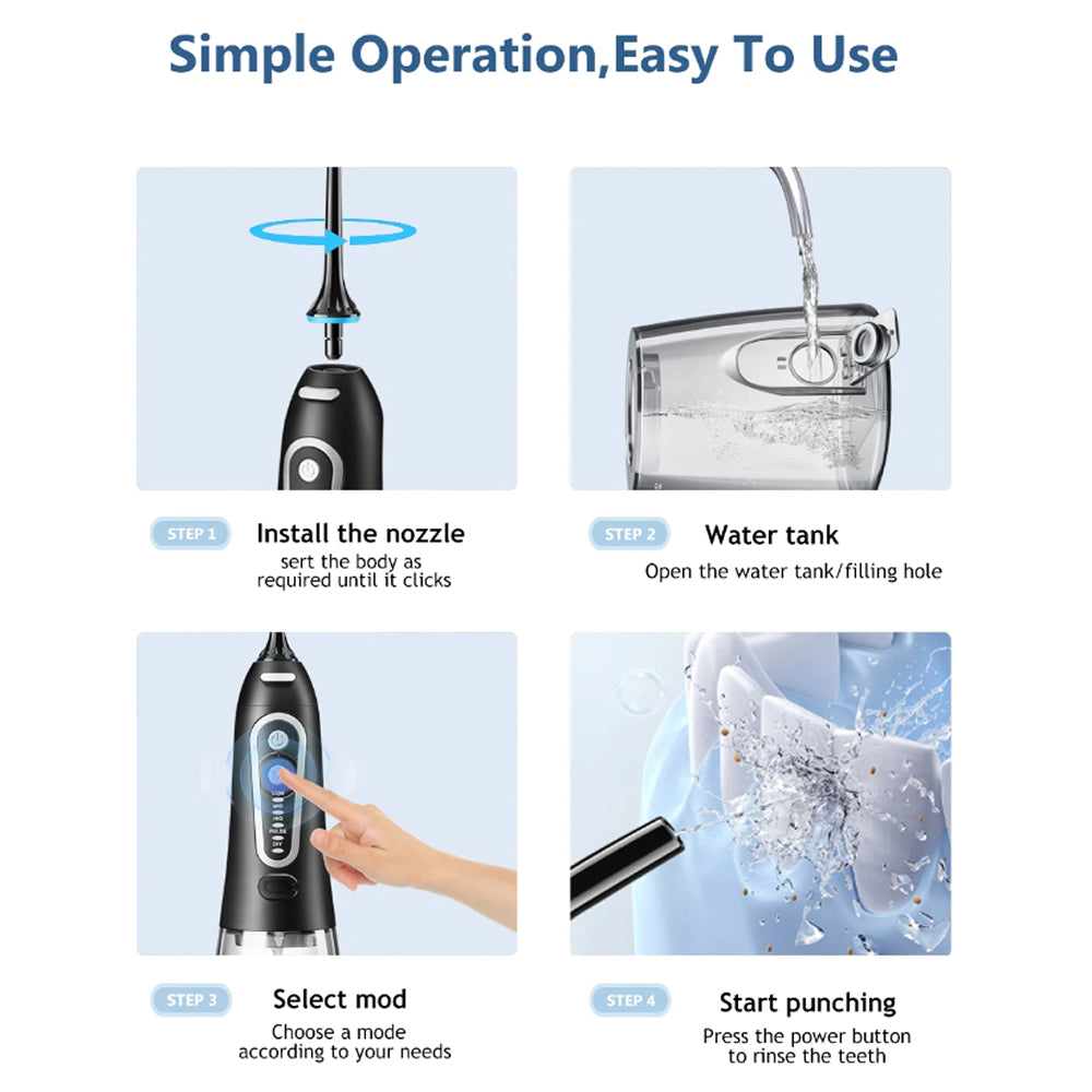 TonsiJet Water Flosser For Tonsil Stones