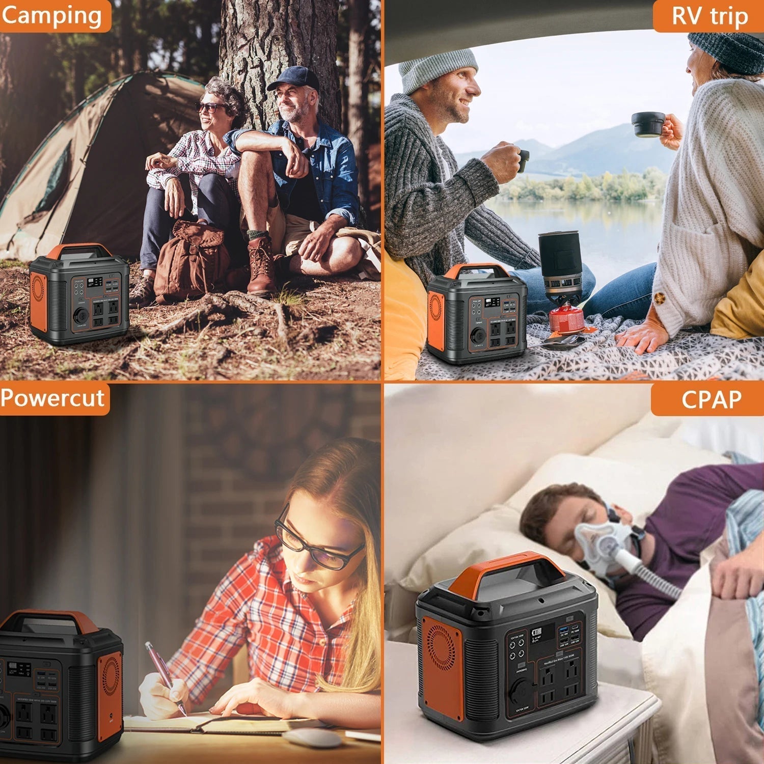 EnerizGo Solar Generator For Power Outage