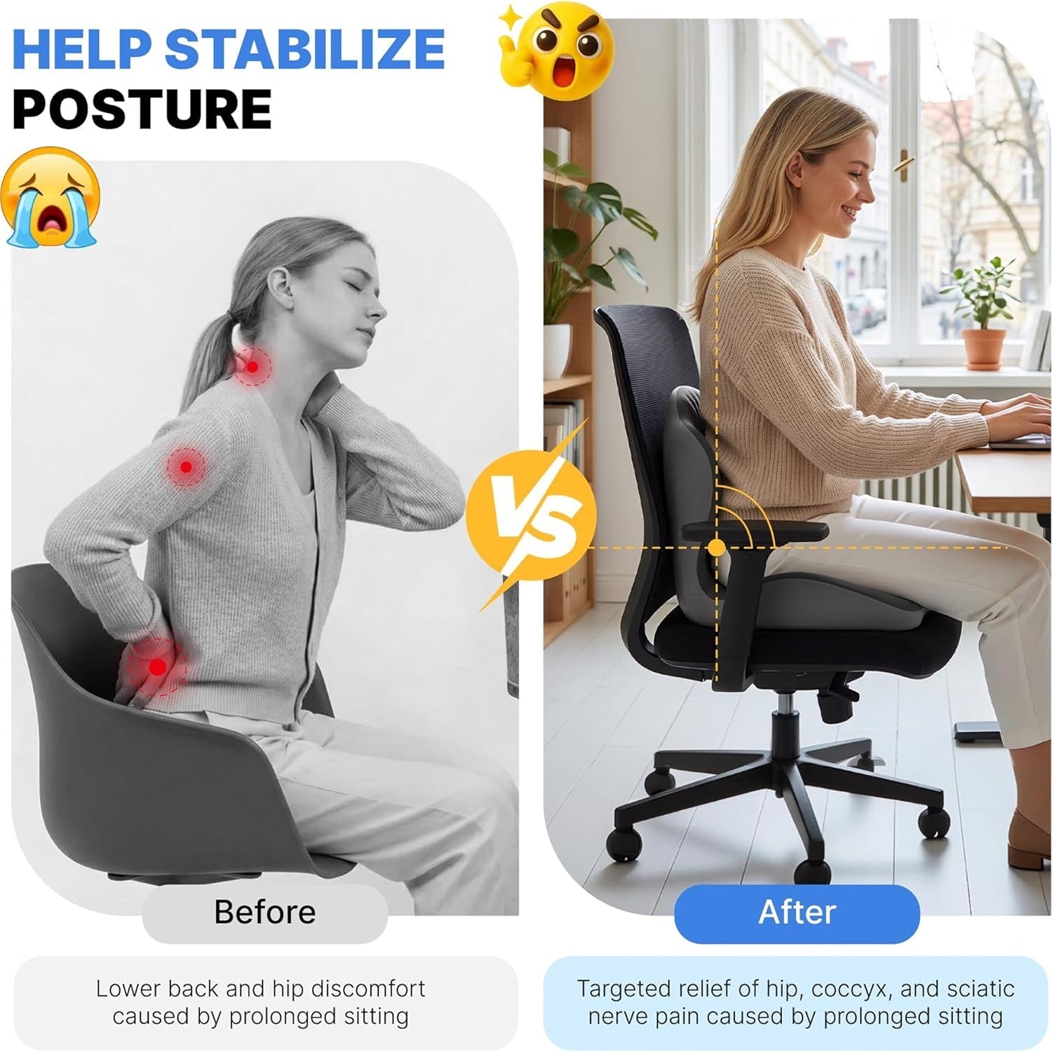 SityWellx Cushion for Sciatica