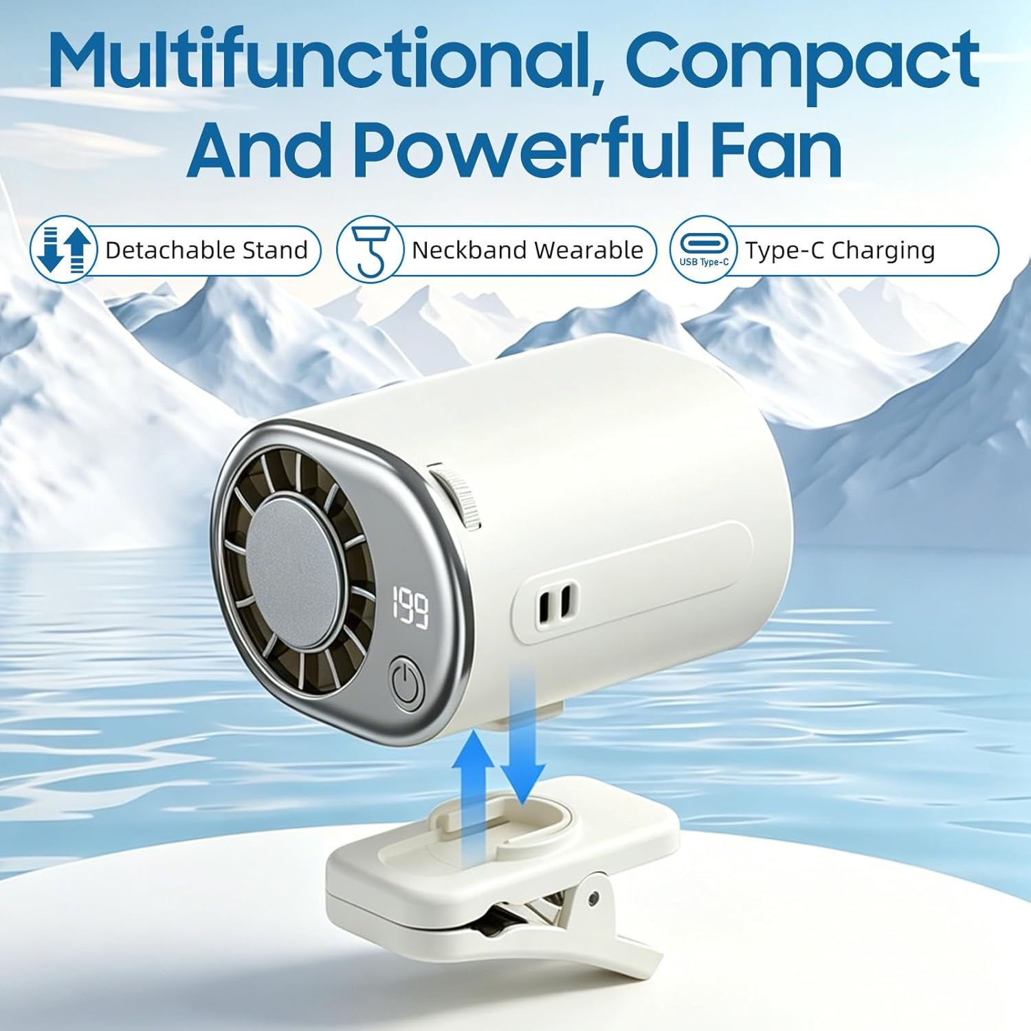 RidexFan Fan For Car Without AC