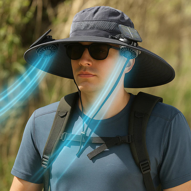 SolaFleky Solar Fan Hat