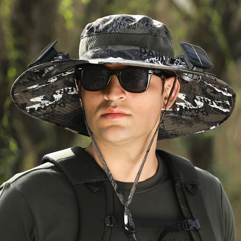 SolaFleky Solar Fan Hat
