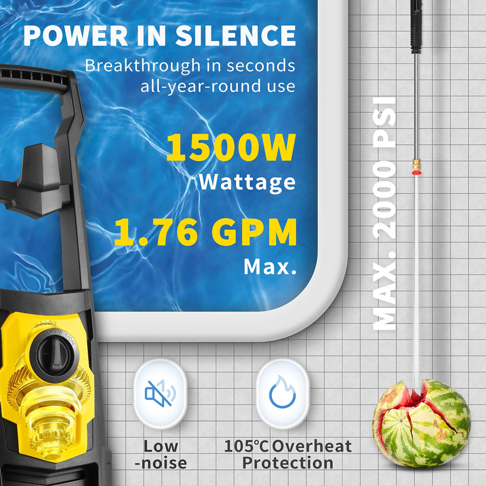 WashyVolt Electric Pressure Washer