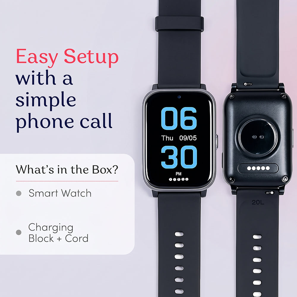 Watliqox V3 Smartwatch with Fall Detection