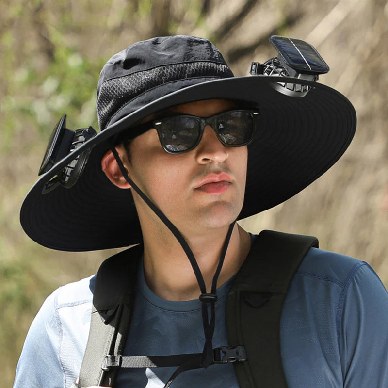 SolaFleky Solar Fan Hat