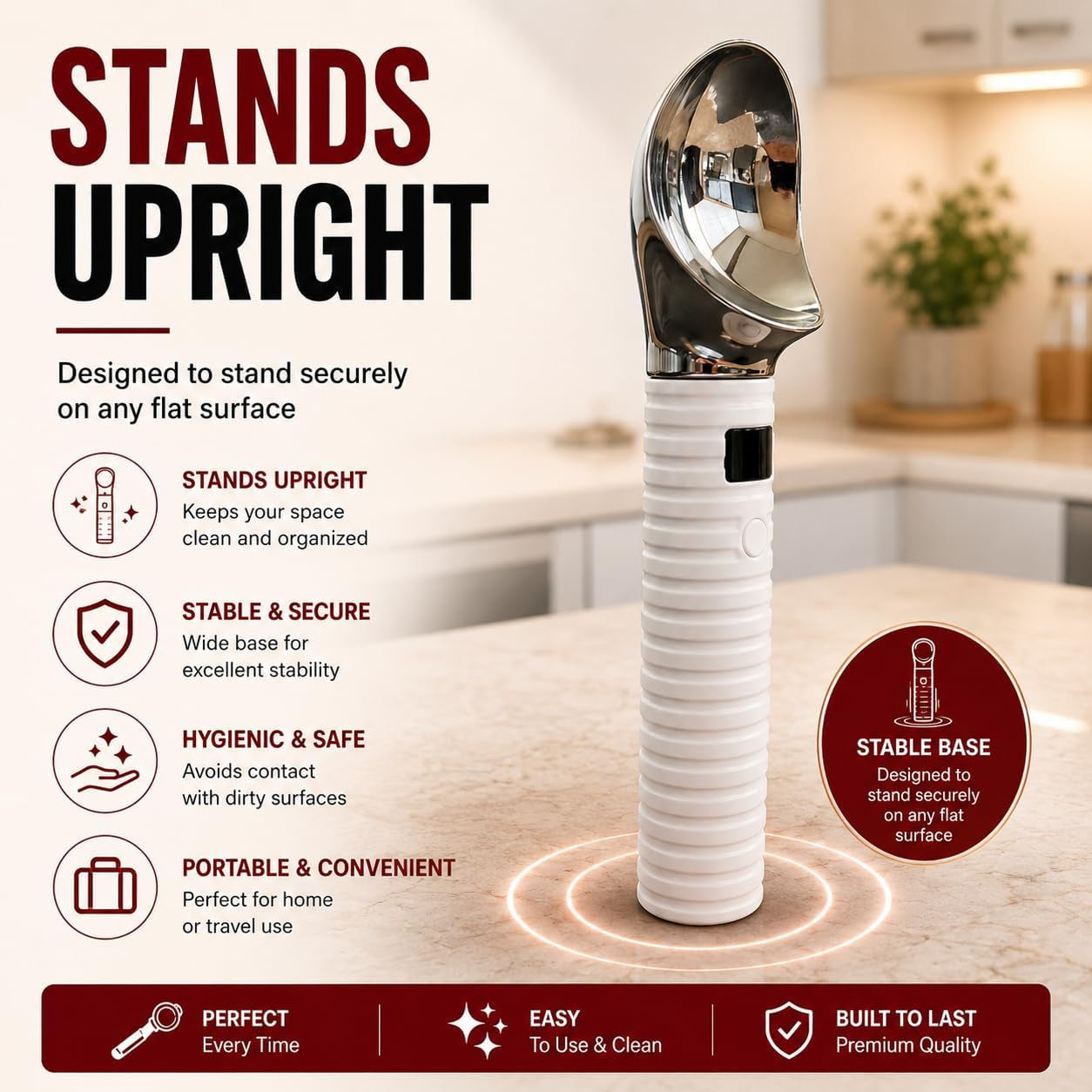 Scoperaz Heated Ice Cream Scoop