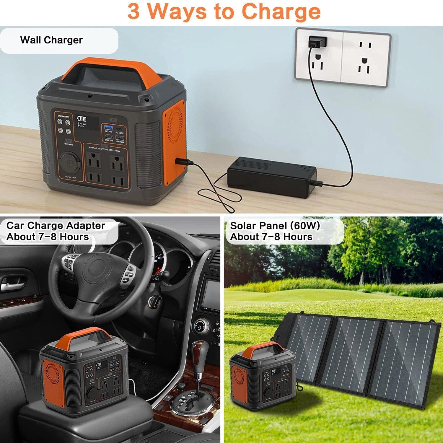 EnerizGo Solar Generator For Power Outage