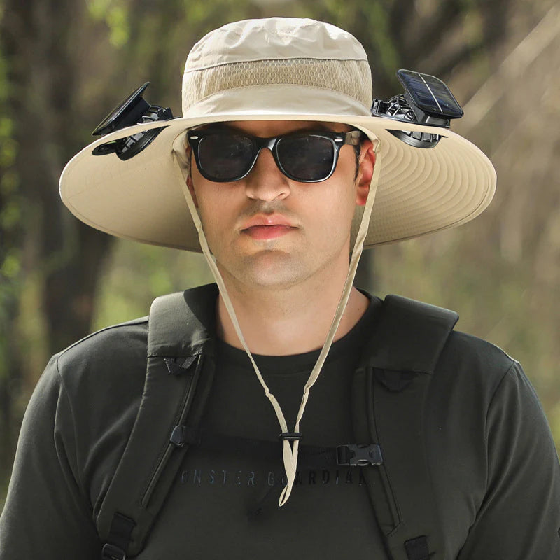 SolaFleky Solar Fan Hat