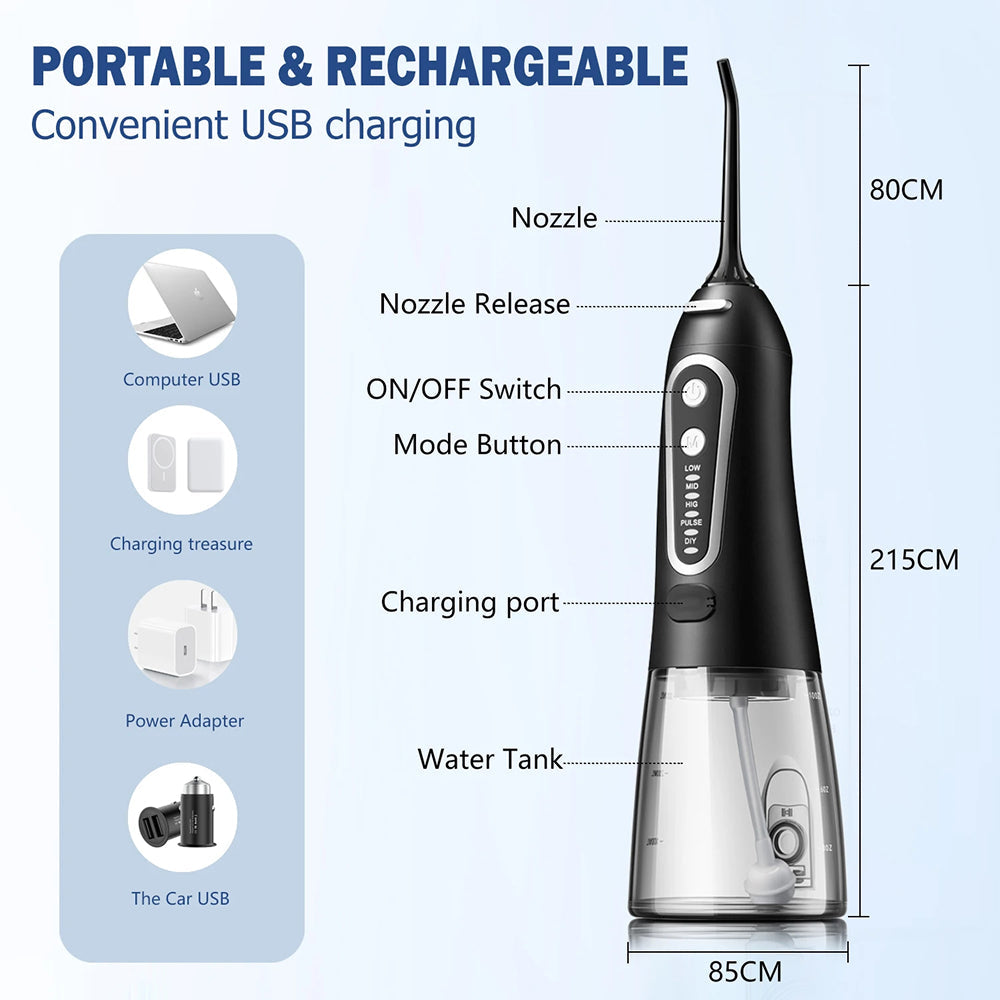 TonsiJet Water Flosser For Tonsil Stones