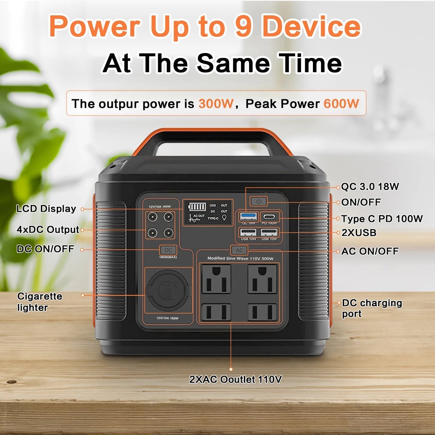 EnerizGo Solar Generator For Power Outage