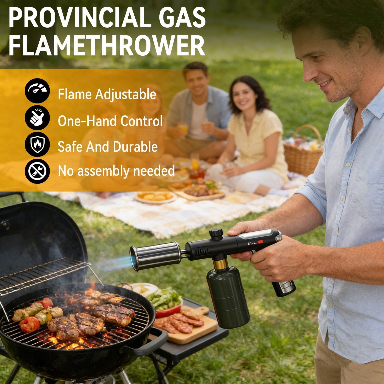 Blazorams Propane Torch Gun