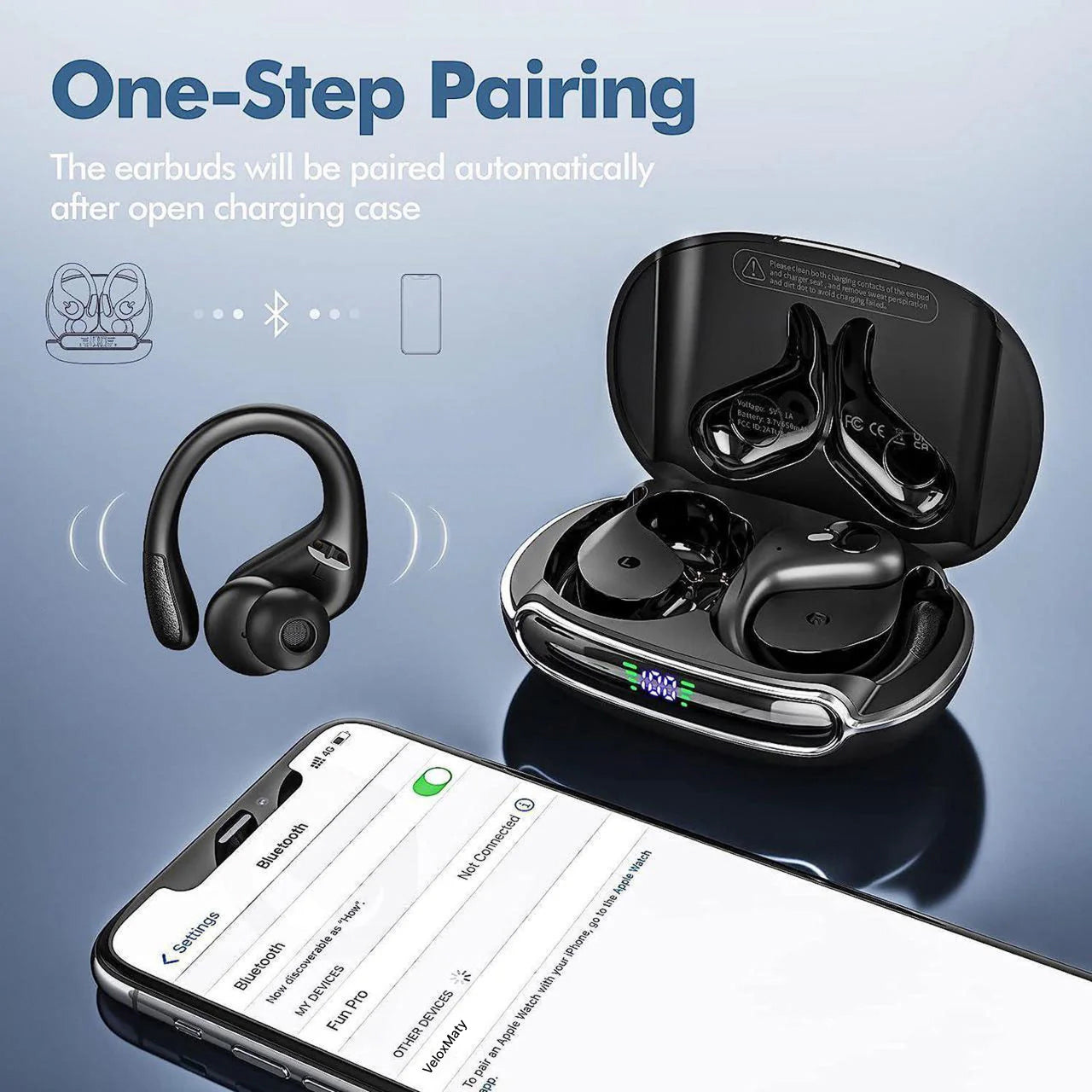 VeloxMaty Sweatproof Earbuds
