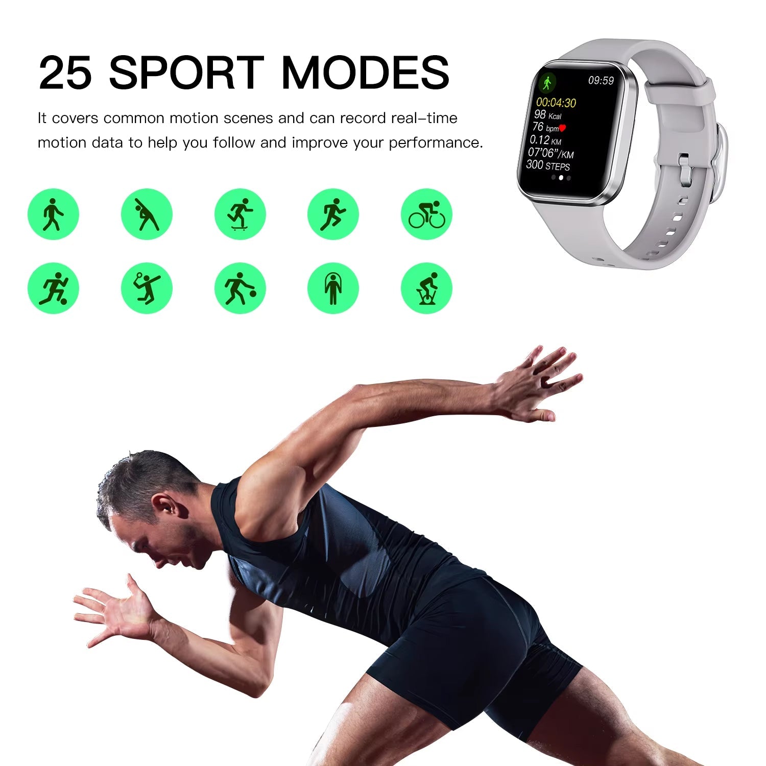 ActTreck Health Tracker Watch