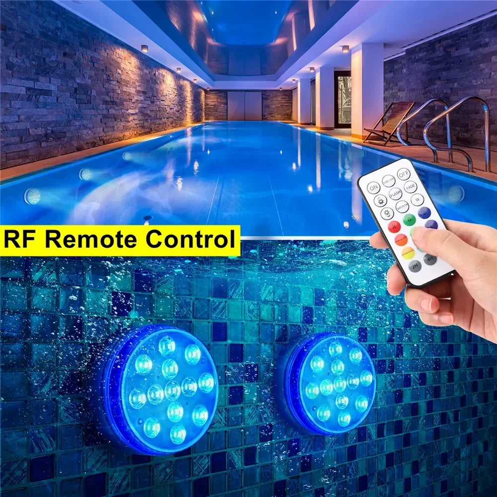 [BUY 3 GET 1 FREE] AquaLoxt Submersible Pool Light