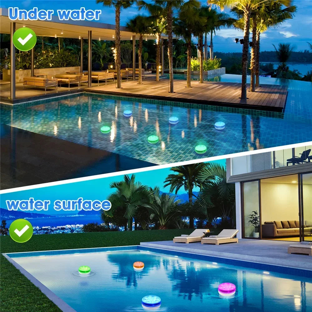 [BUY 3 GET 1 FREE] AquaLoxt Submersible Pool Light