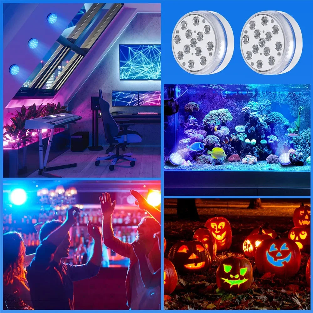 [BUY 3 GET 1 FREE] AquaLoxt Submersible Pool Light