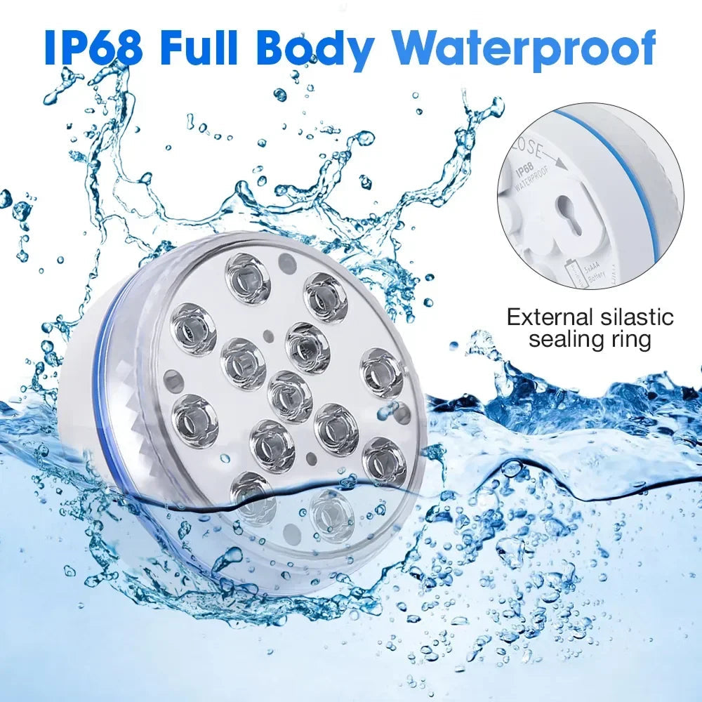 [BUY 3 GET 1 FREE] AquaLoxt Submersible Pool Light