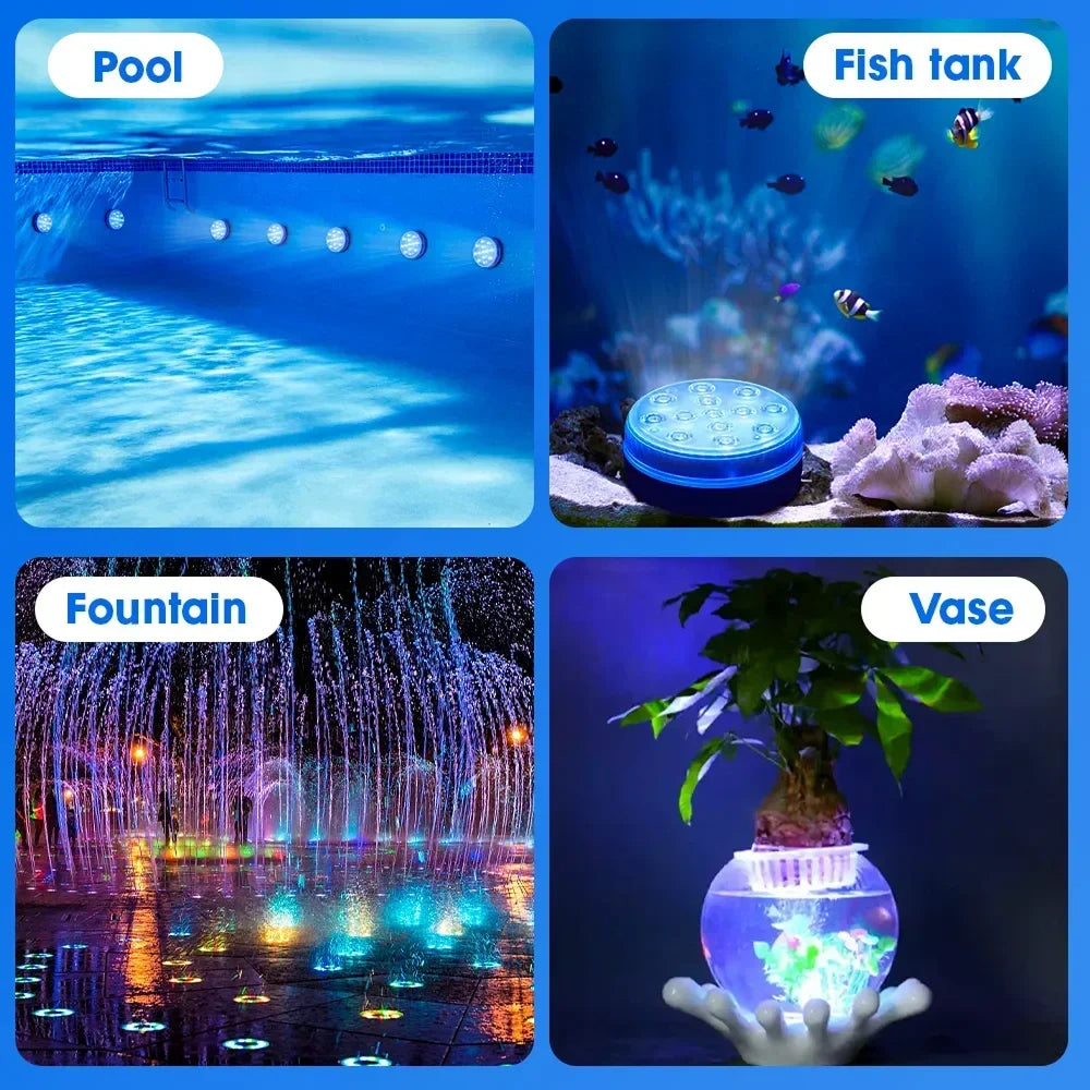 [BUY 3 GET 1 FREE] AquaLoxt Submersible Pool Light