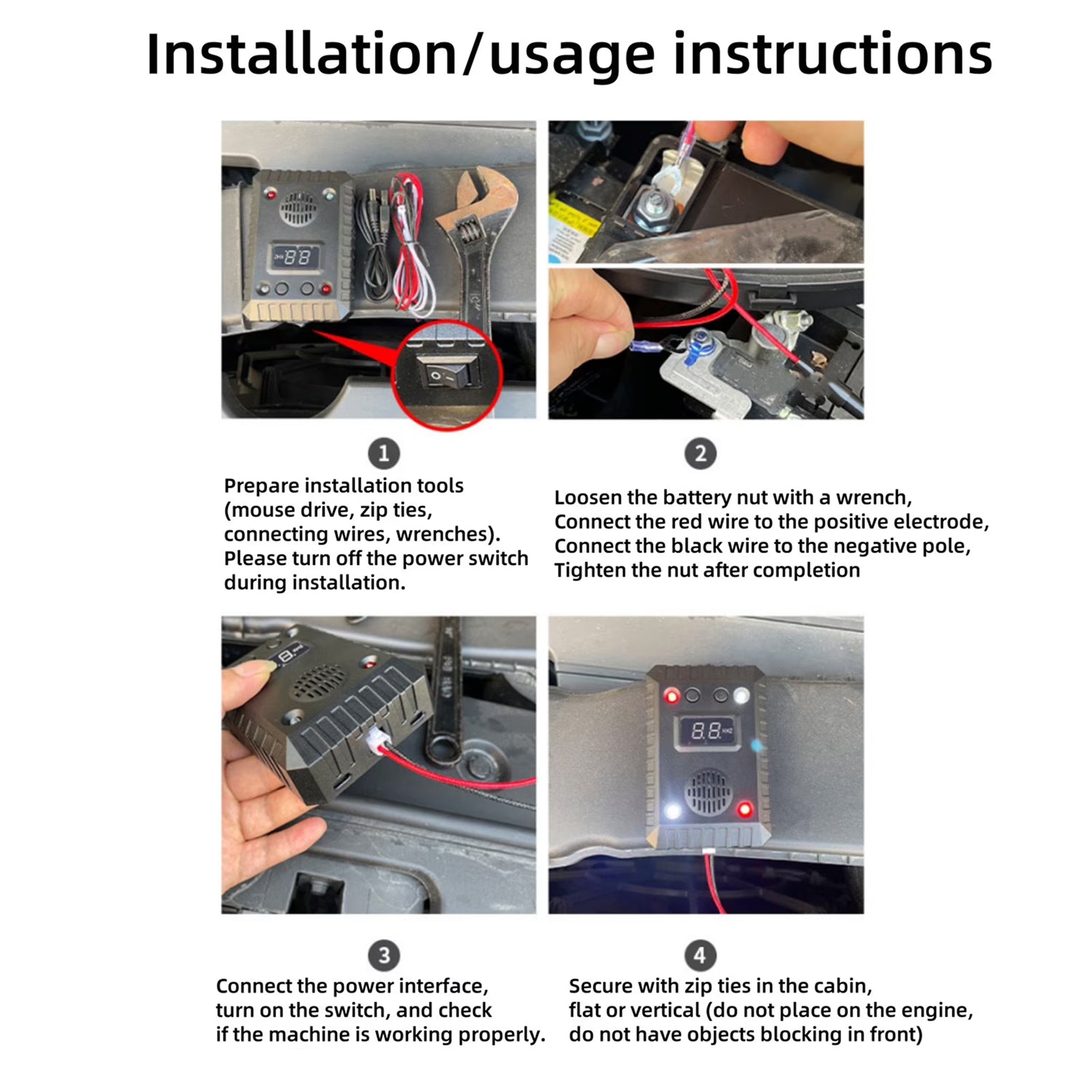 AutexRat Ultrasonic Rodent Repeller For Cars