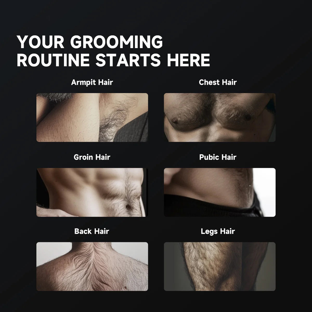 Axtrimos Body Trimmer for Men
