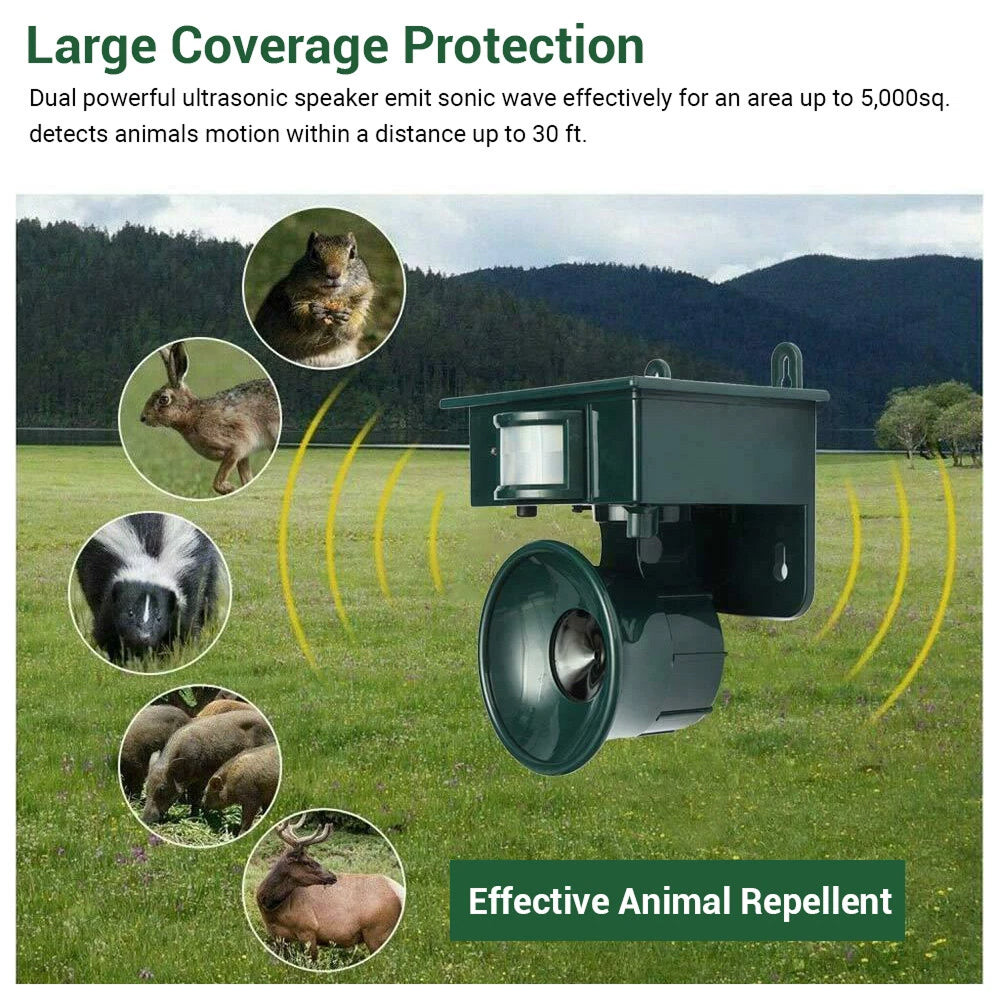 SonicSafy Ultrasonic Bat Repeller