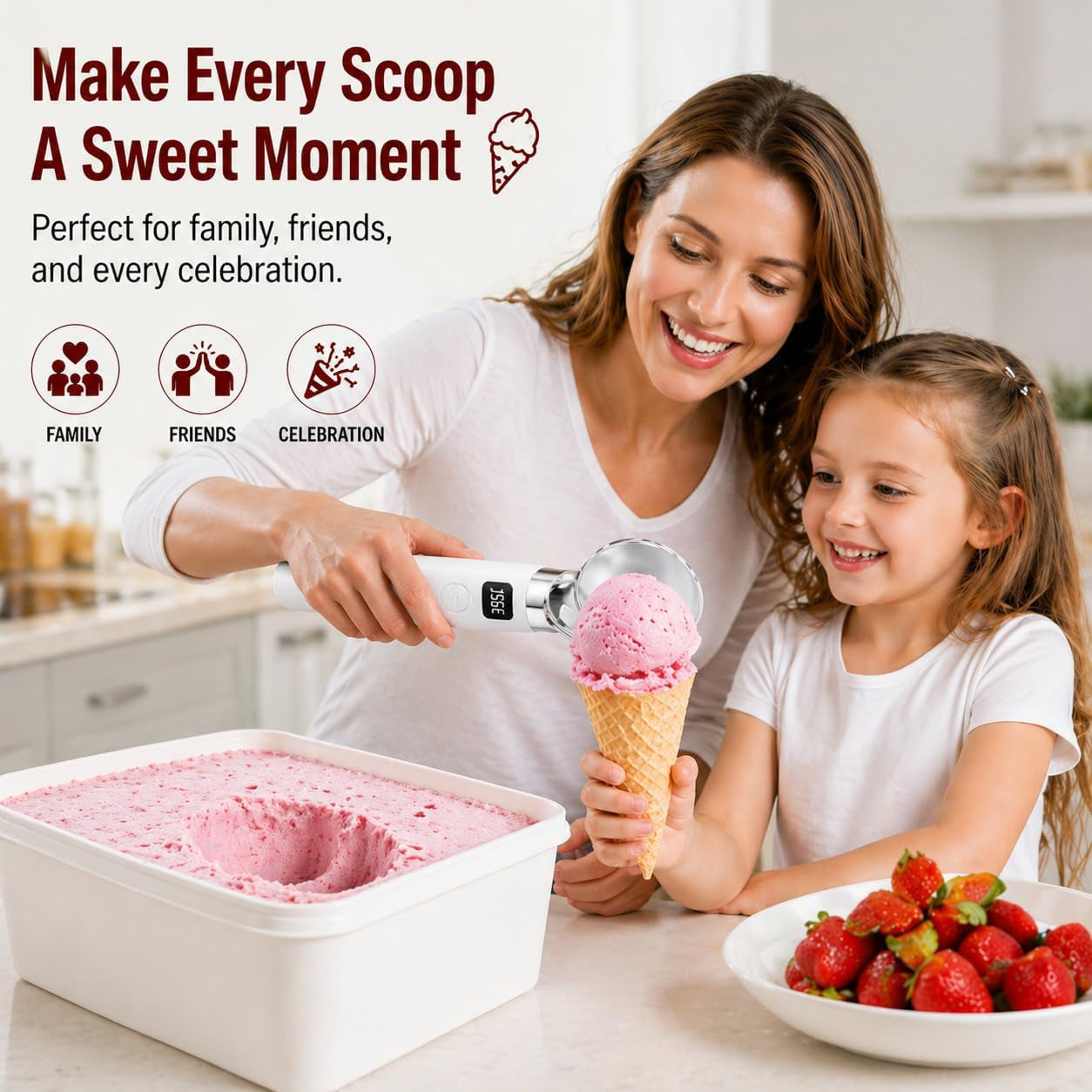 Scoperaz Heated Ice Cream Scoop
