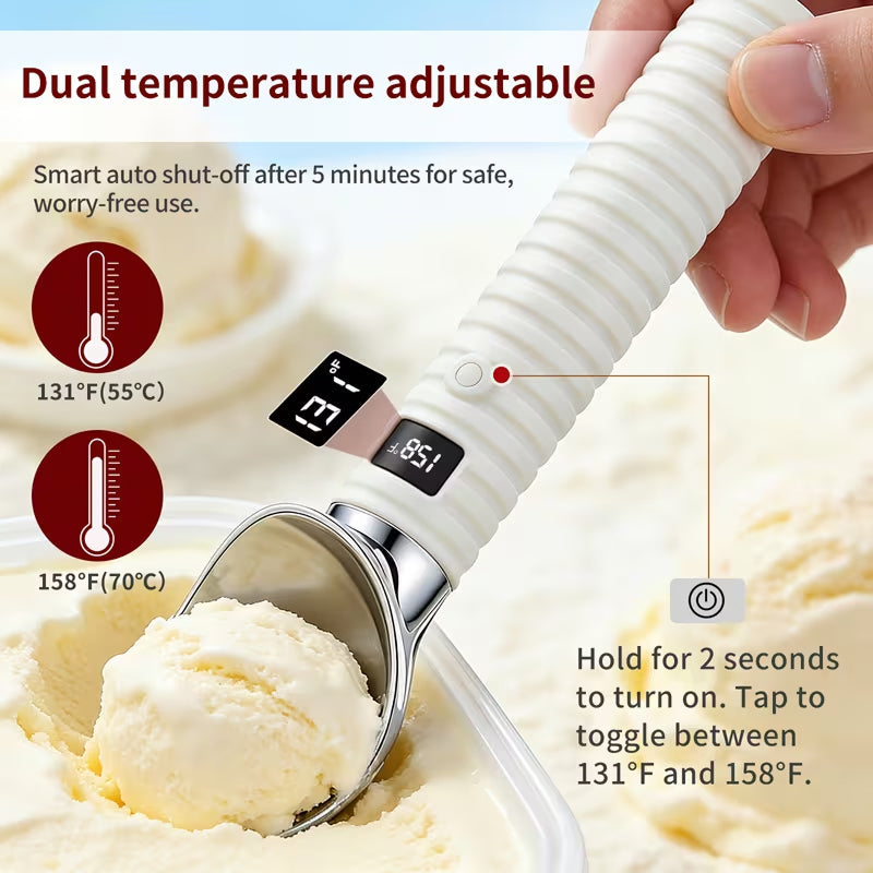 Scoperaz Heated Ice Cream Scoop