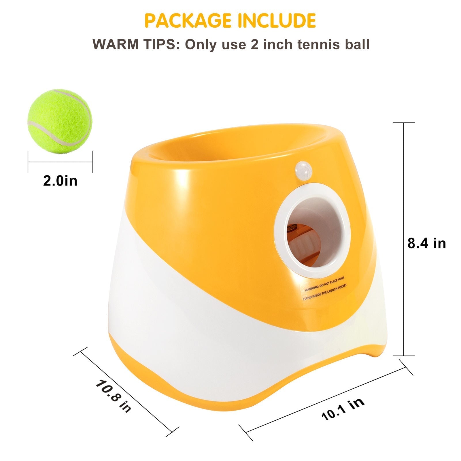 BalopRush Automatic Dog Ball Launcher