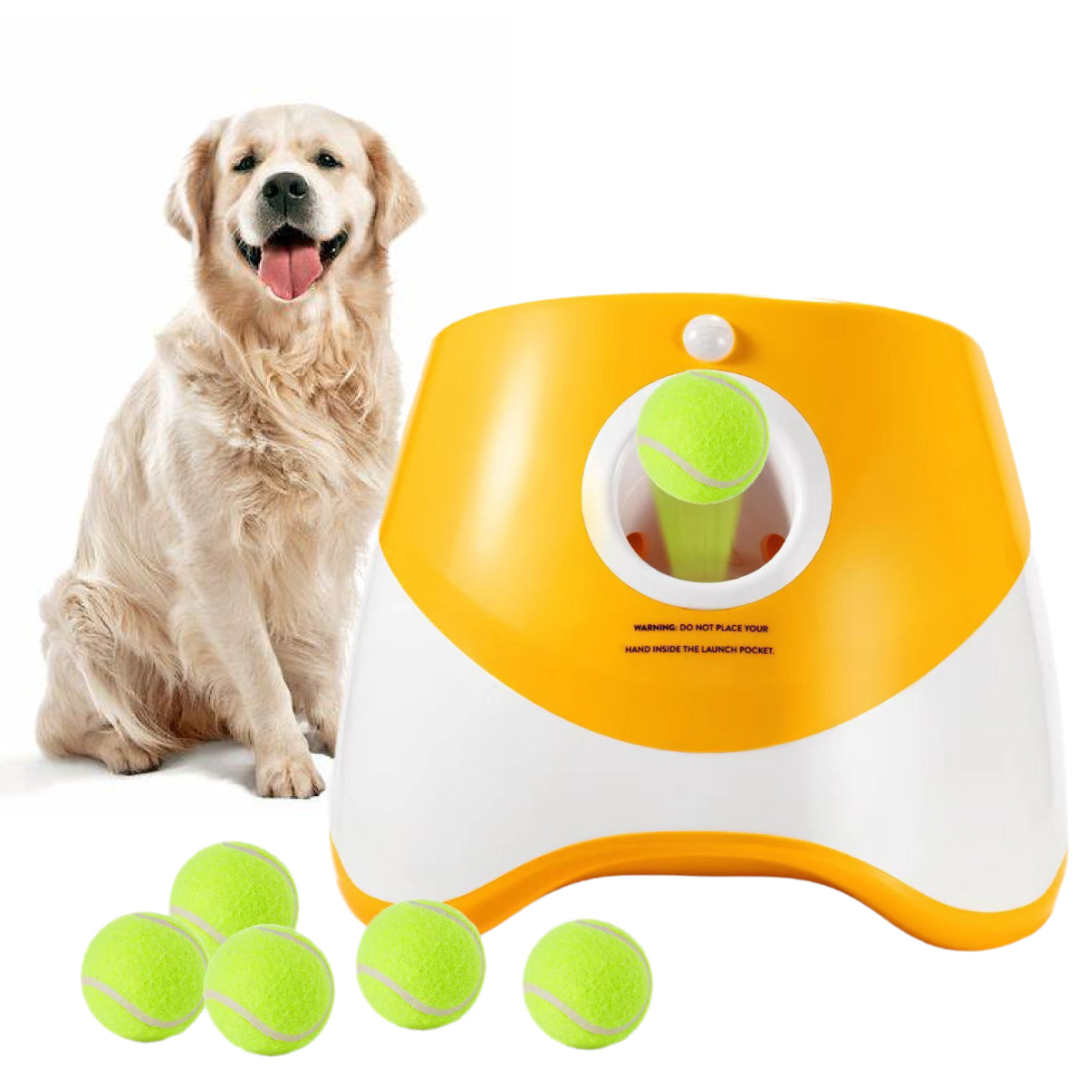 BalopRush Automatic Dog Ball Launcher