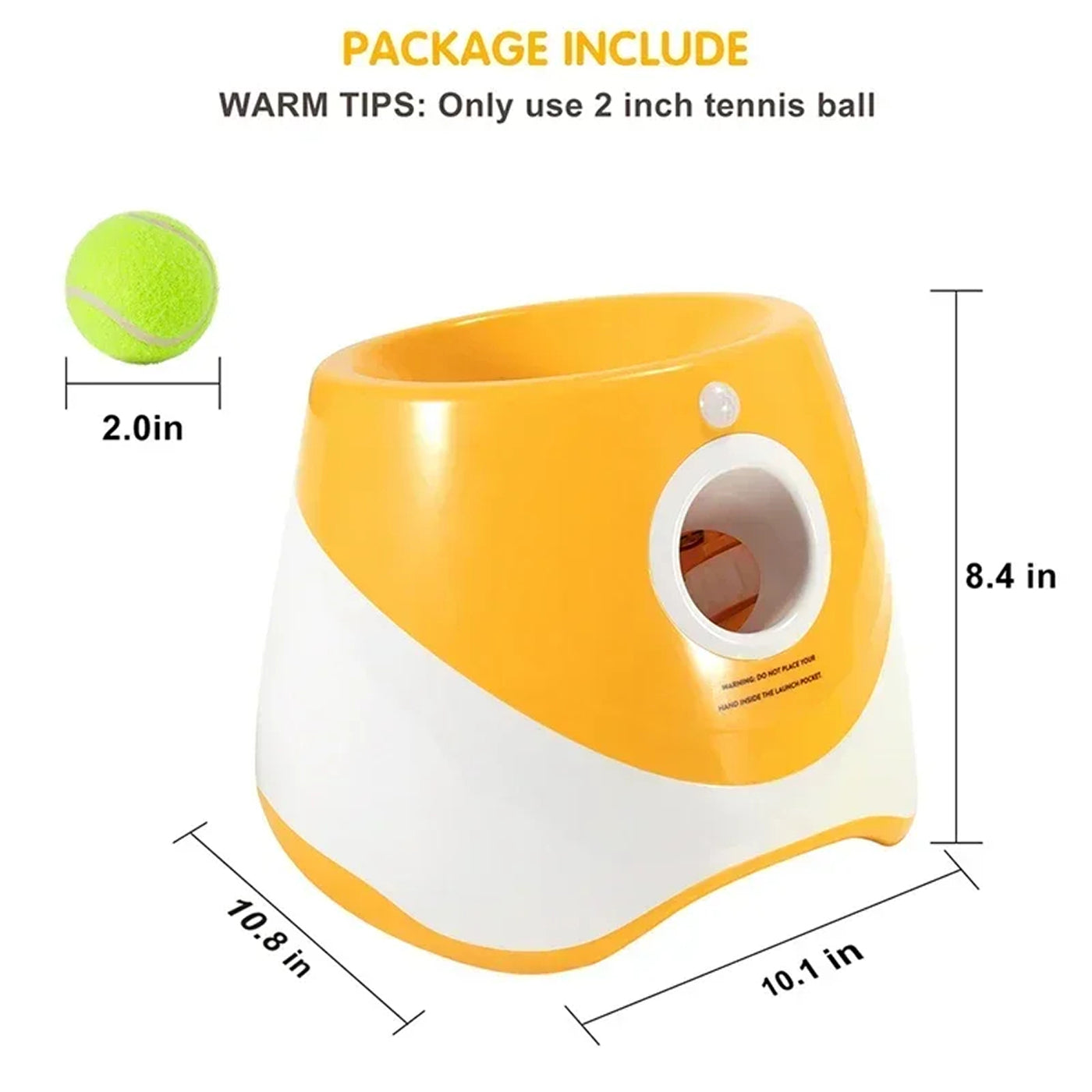 BalopRush Automatic Dog Ball Launcher