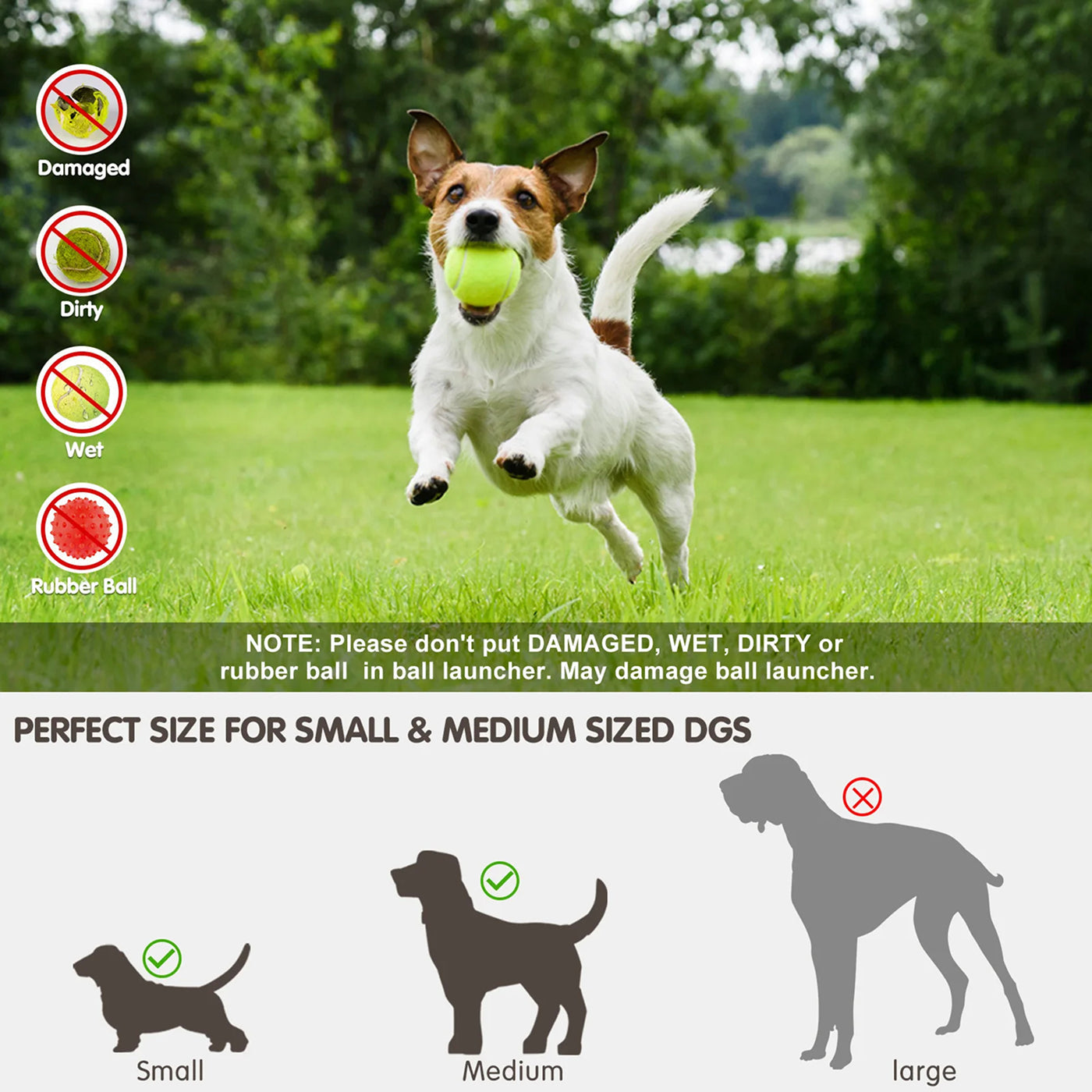 BalopRush Automatic Dog Ball Launcher