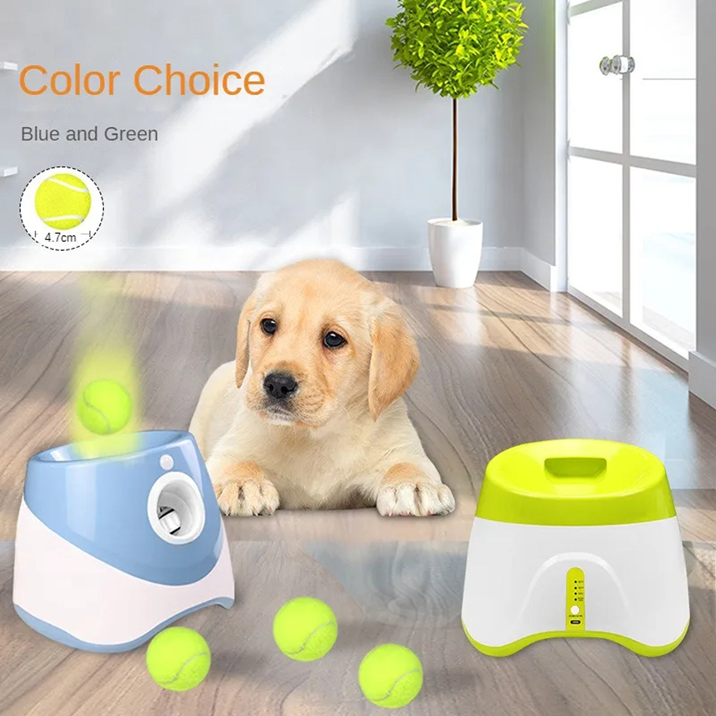 BalopRush Automatic Dog Ball Launcher