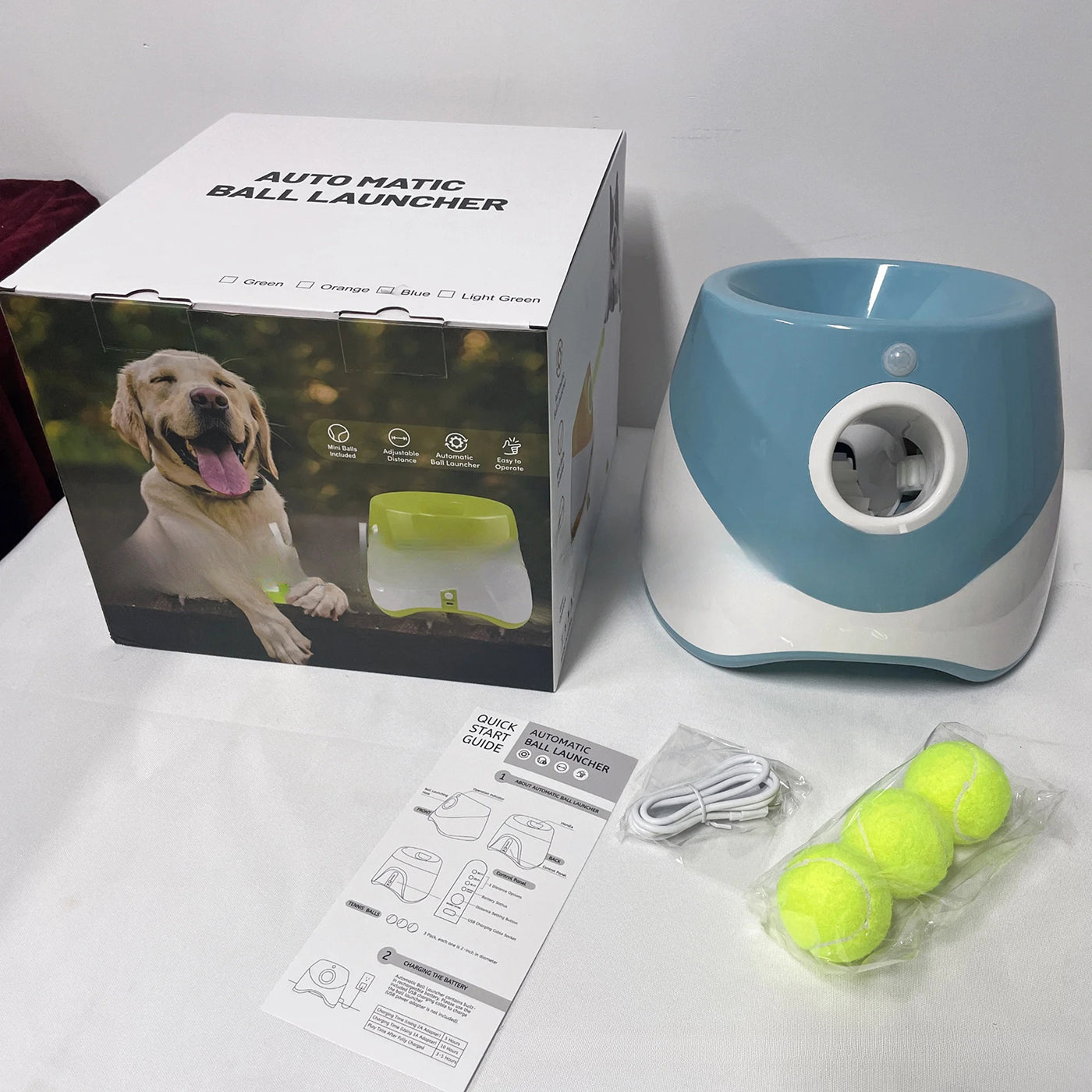 BalopRush Automatic Dog Ball Launcher