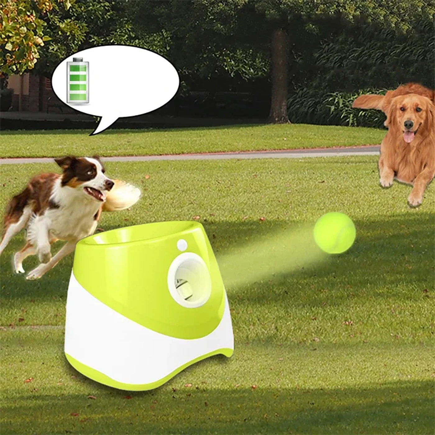 BalopRush Automatic Dog Ball Launcher
