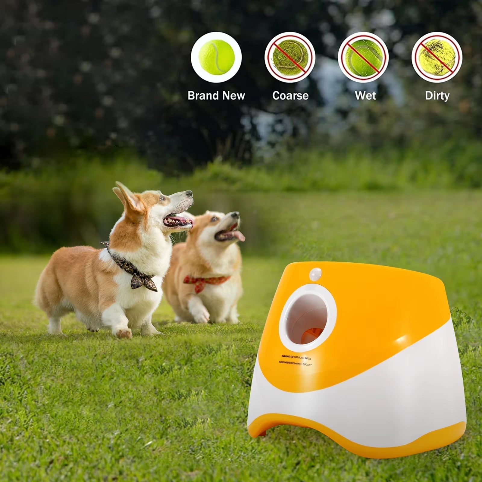 BalopRush Automatic Dog Ball Launcher