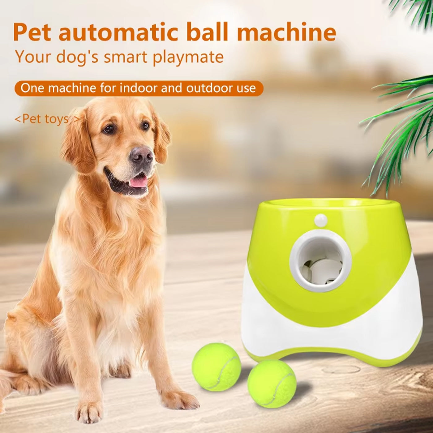 BalopRush Automatic Dog Ball Launcher