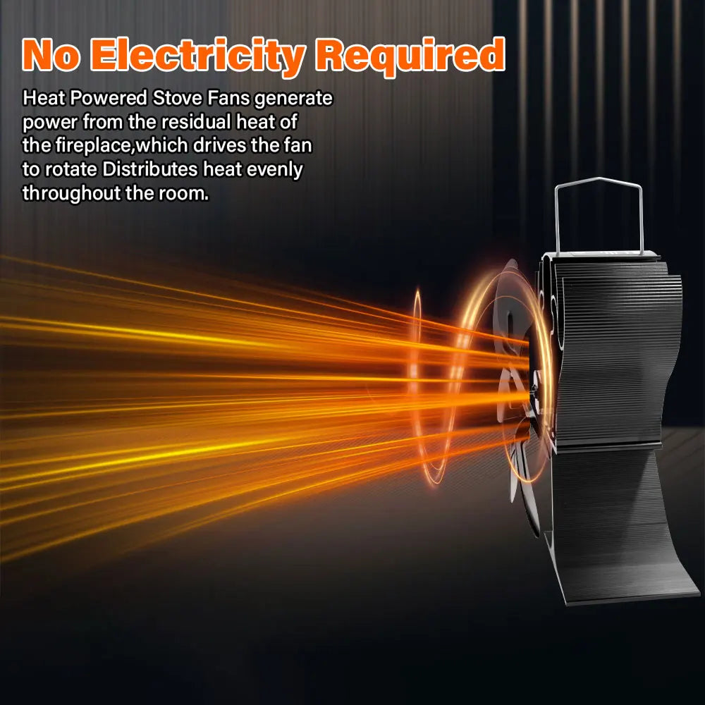 HeatBreeza Wood Stove Fan