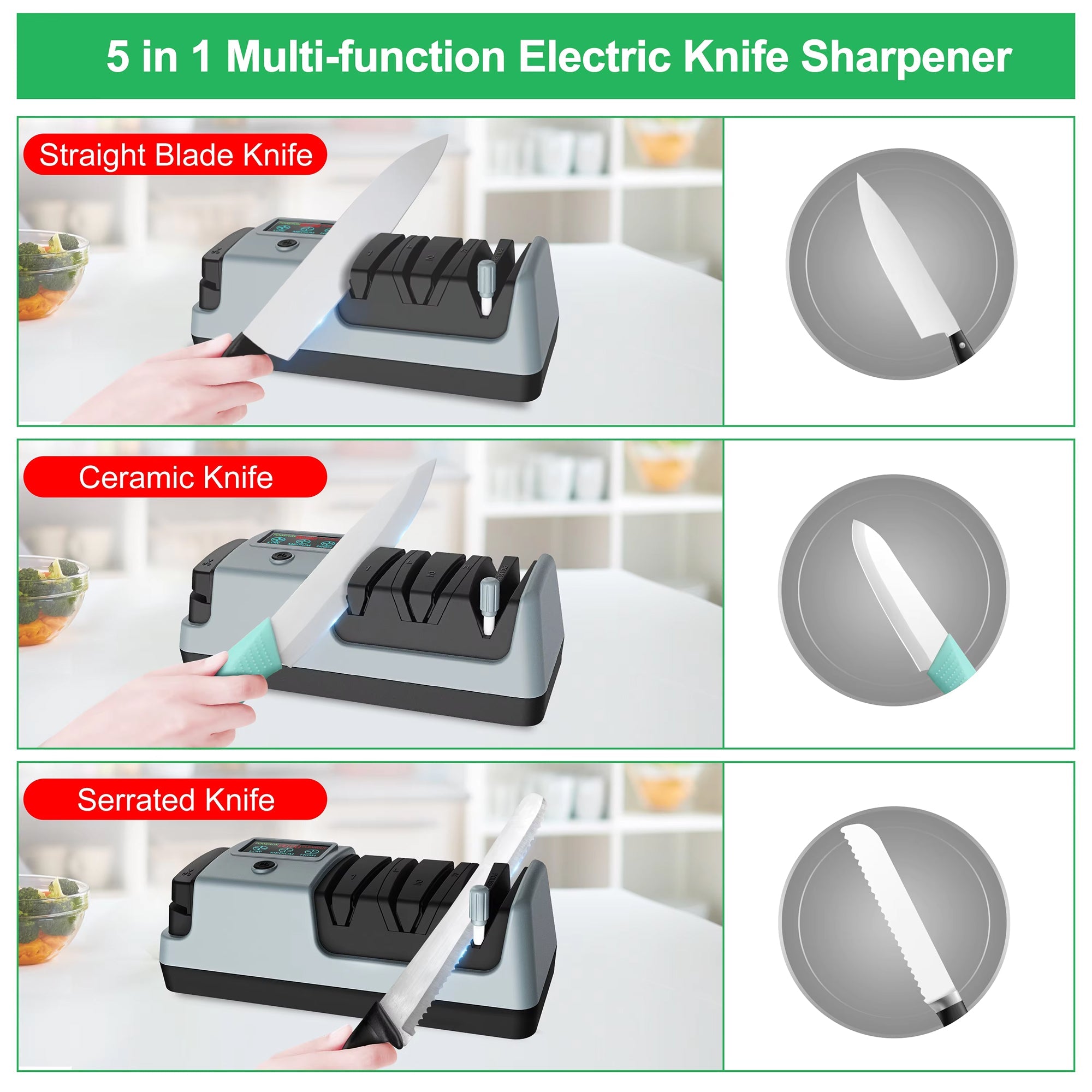 BladeGoh Electric Knife Sharpener