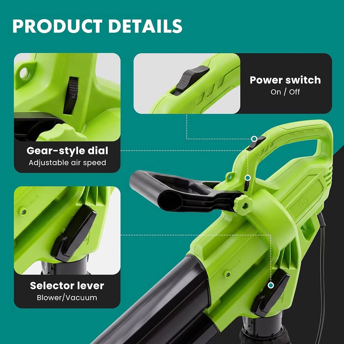 BlowVacy V2 Leaf Vacuum