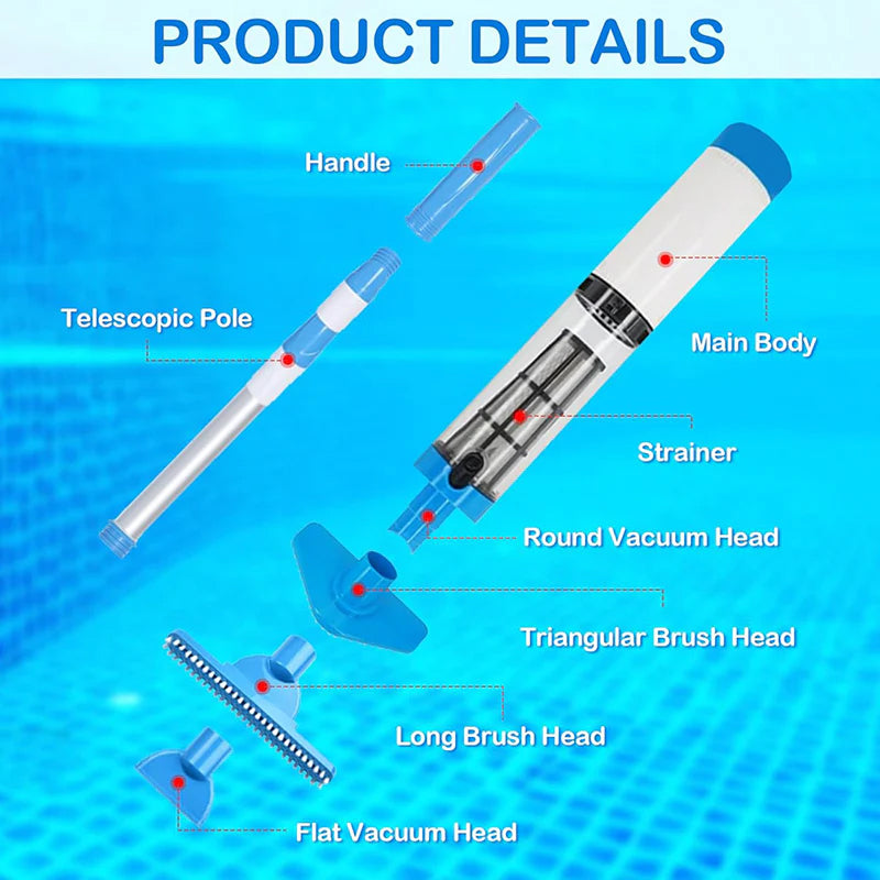 BluexVac Pool Vacuum Cleaner