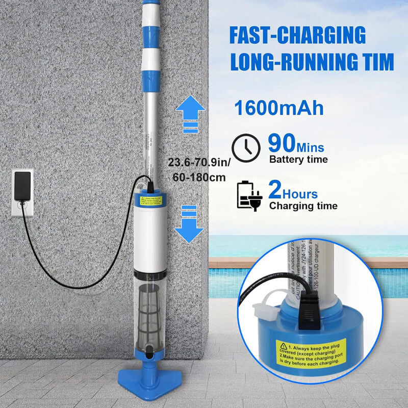 BluexVac Pool Vacuum Cleaner