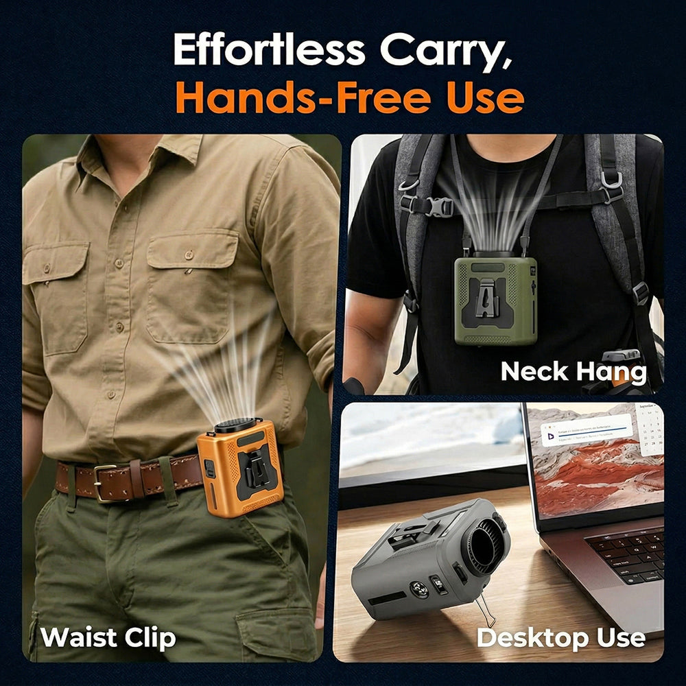 BreHipez Waist Clip Fan