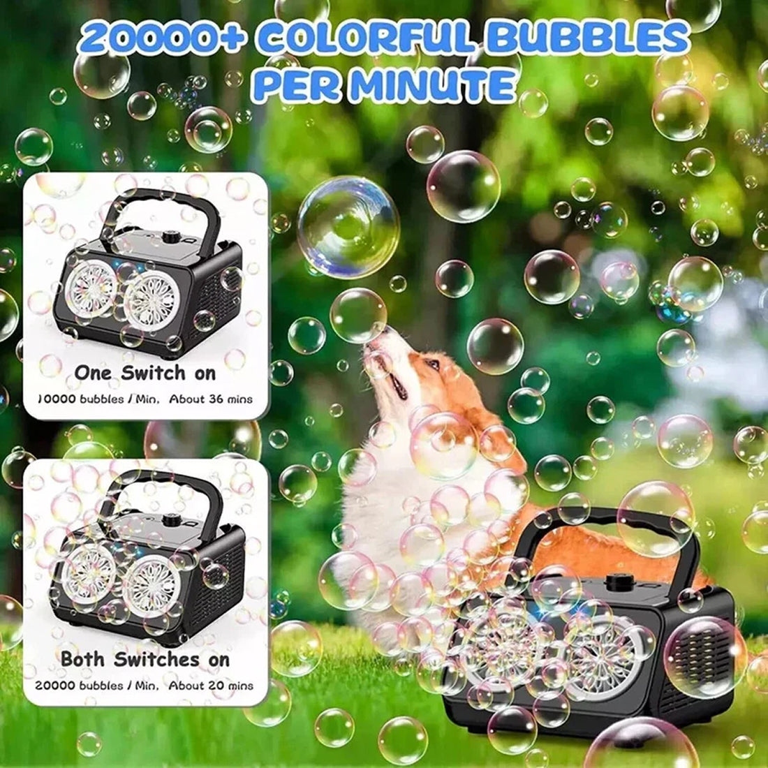 BubMatex Automatic Bubble Machine