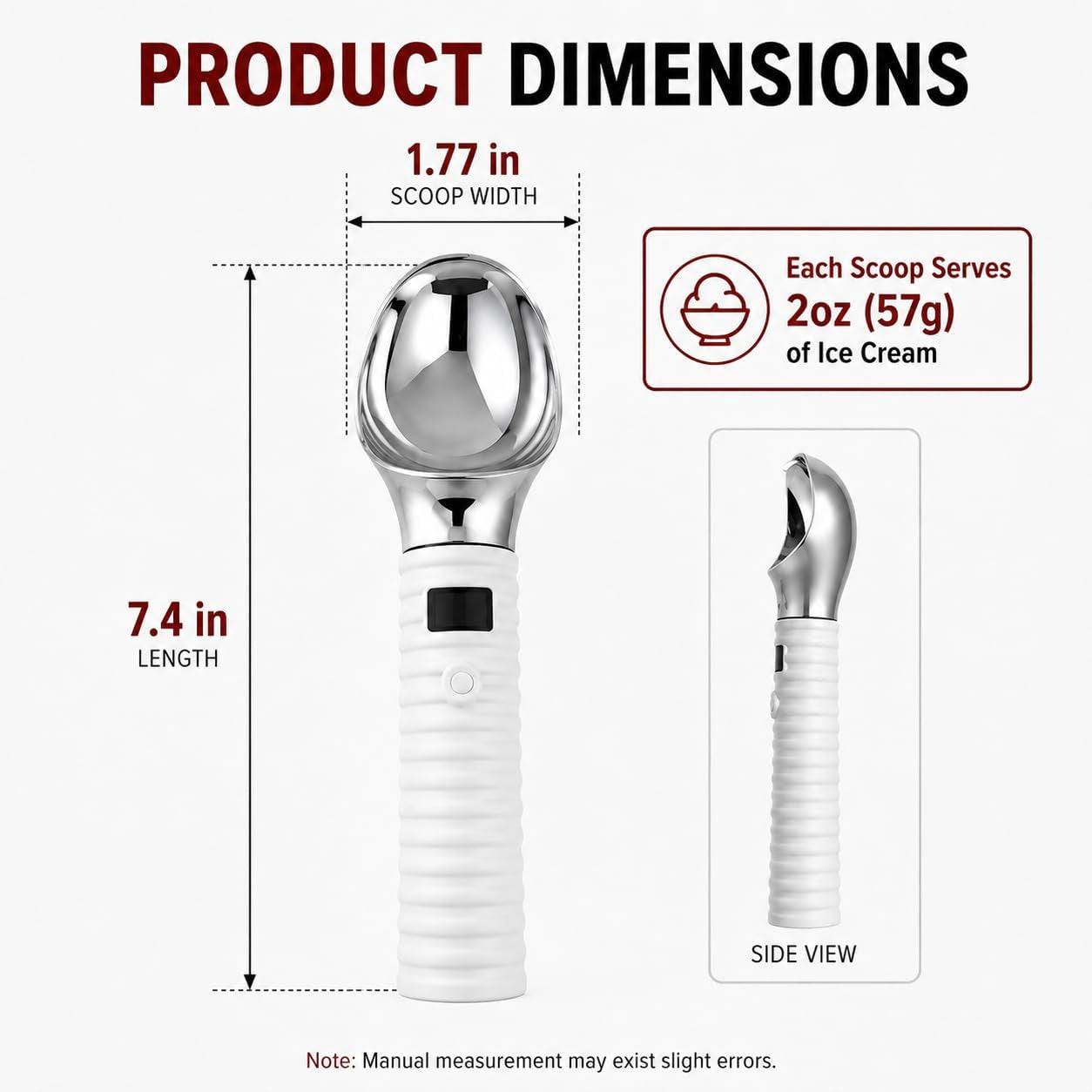Scoperaz Heated Ice Cream Scoop