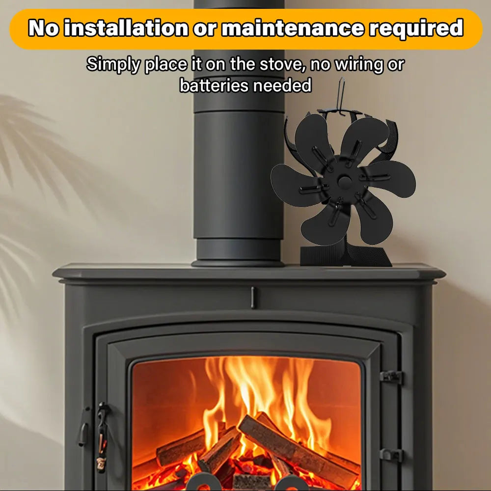 HeatBreeza Wood Stove Fan