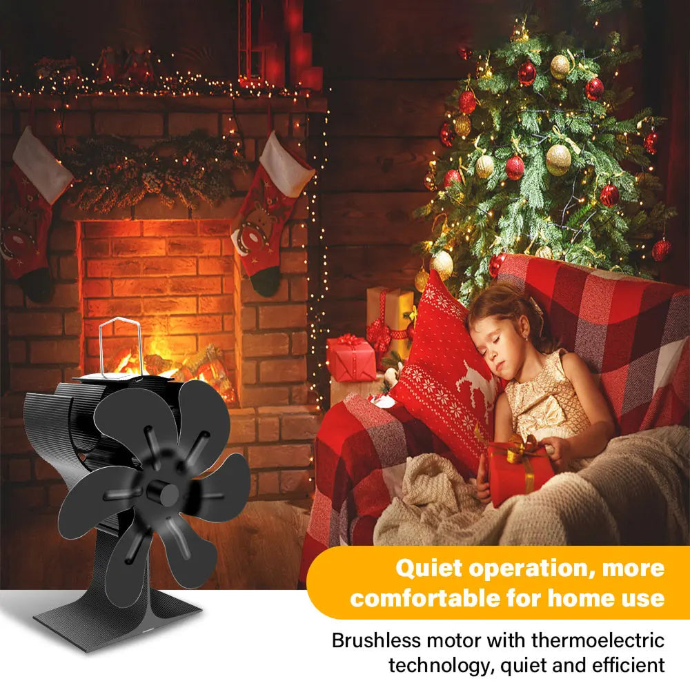 HeatBreeza Wood Stove Fan
