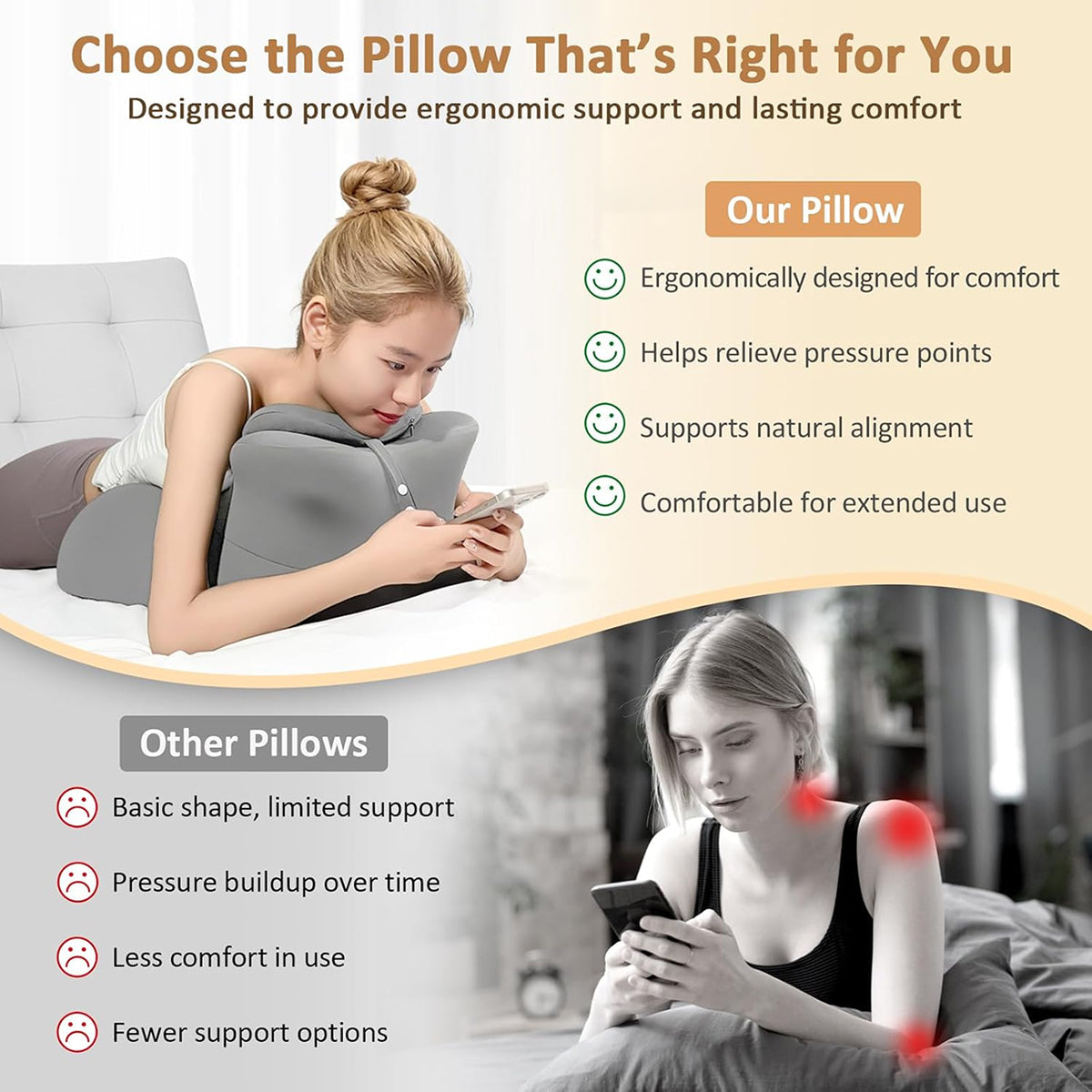SoftaDuo Intimacy Pillow