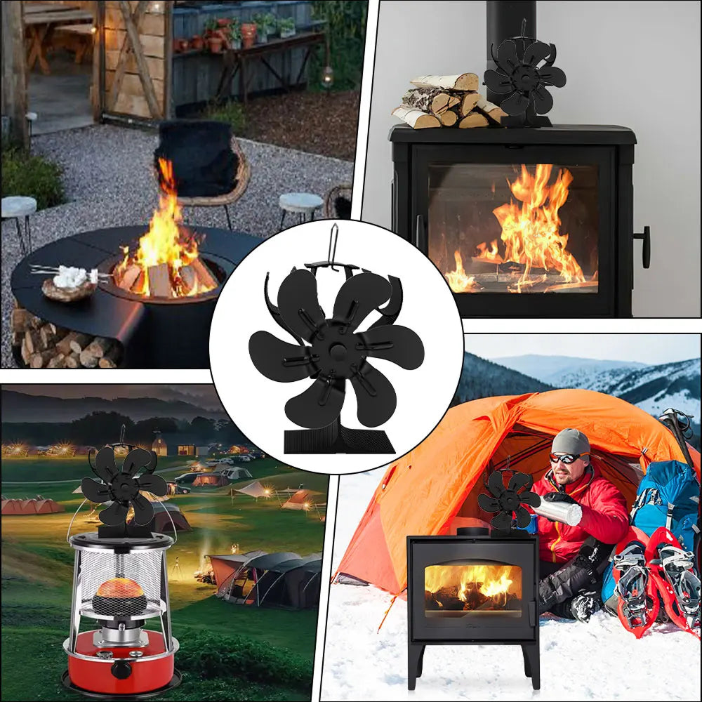 HeatBreeza Wood Stove Fan